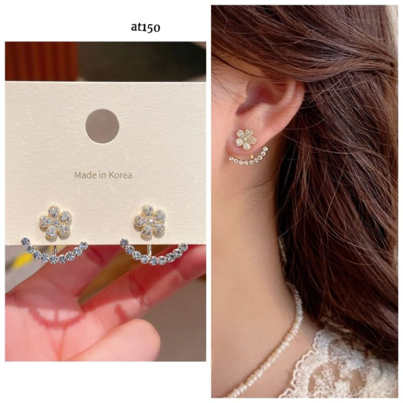 Anting Silver925 Perak platgold Premium Quality anti karat anti alergi 0192 earring silver925