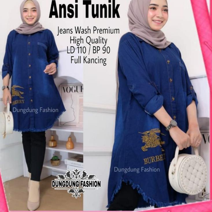 (BEST SELLER) Midi Dress Polka & Abstrak Rayon Viscose Premium LD110 - LD130 Fit M to XXXL Super Jum