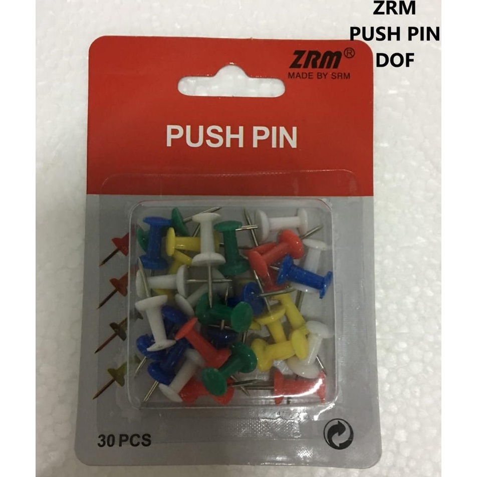 

Push Pin ZRM warna P30 isi 30 pcs