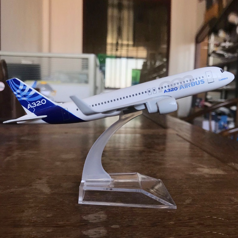 Boeing 747 B787 Model Pesawat Airbus 320 A380 Prototype Diecast Alloy 16CM