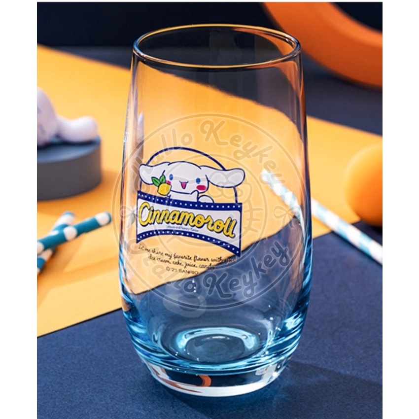 gelas beling tinggi cinnamoroll original sanrio