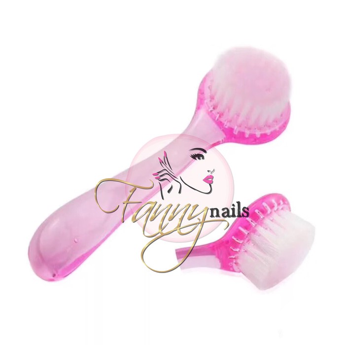 Sikat mani pedi / dust brush / sikat tangan kaki oval