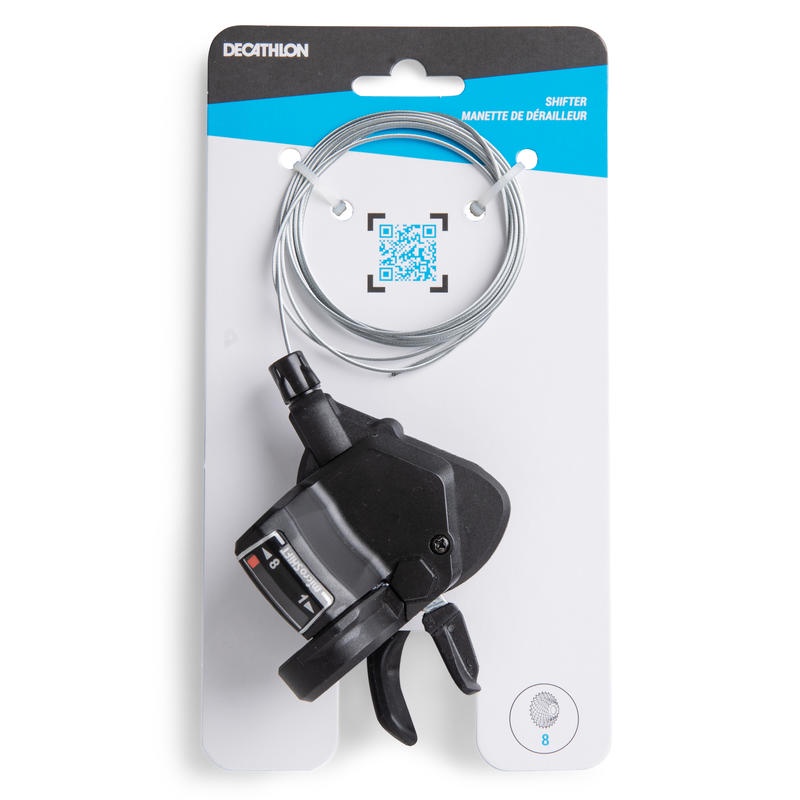 Decathlon Btwin Derailleur Shifter 8 Kecepatan - 8555780