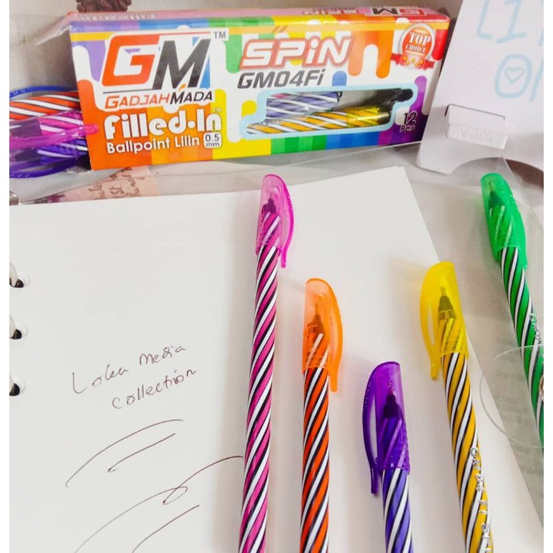 

Pen Pulpen Lilin GM Spin