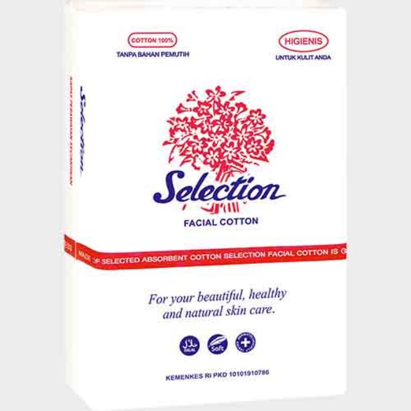 Kapas Selection Facial Cotton / Kapas Pembersih Wajah / Kapas Kecantikan