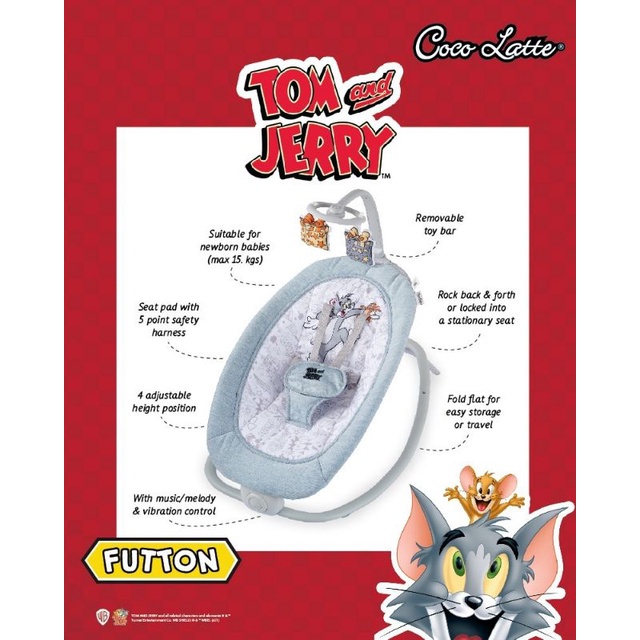 Cocolatte Weeler Futton Tom &amp; Jerry