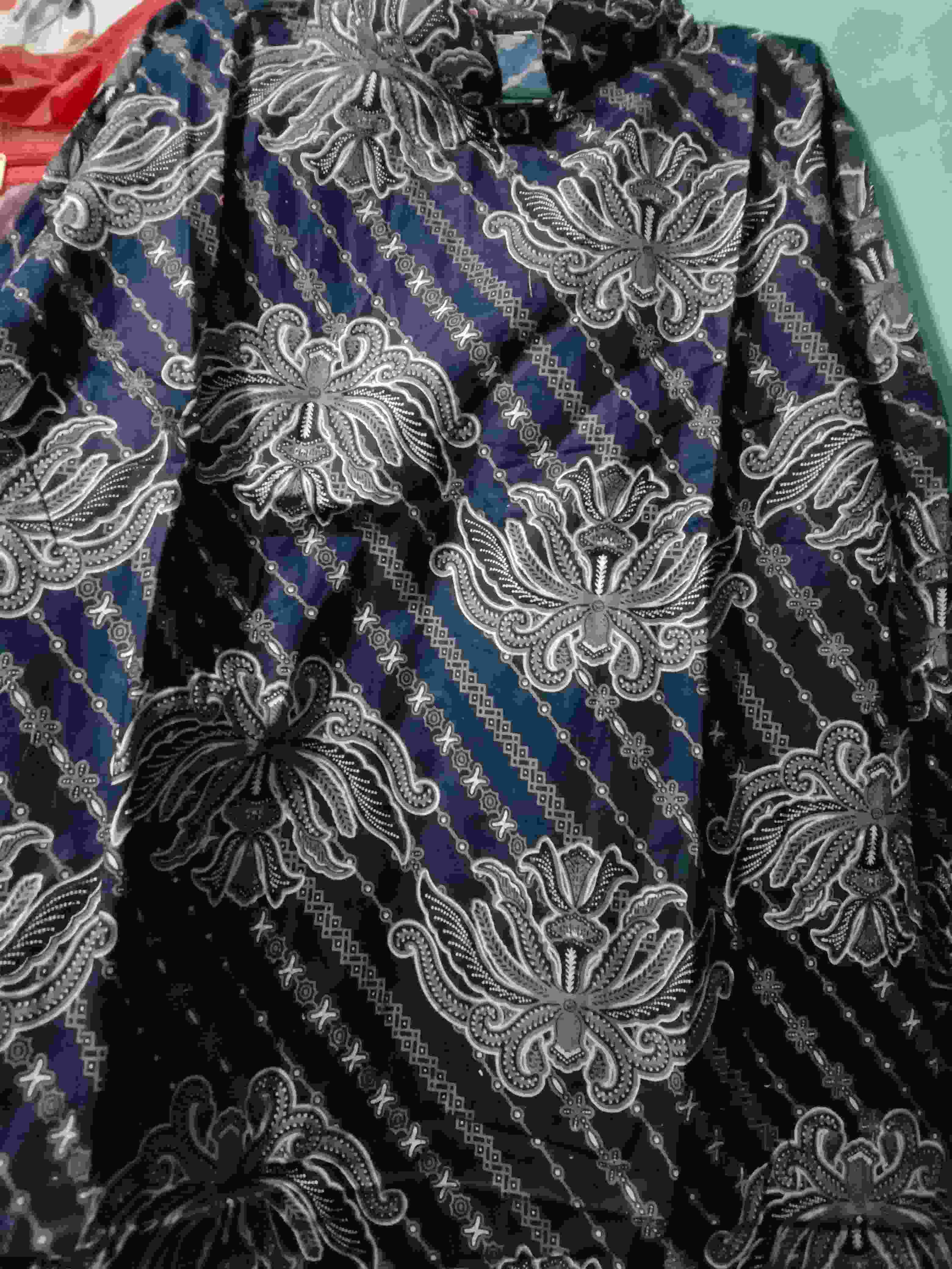 Batik Tunik Wanita Modern Riskyma M L Xl 2l 3l Jumbo