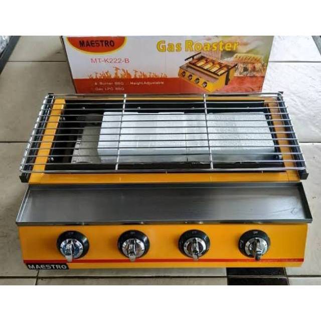 Kompor Panggangan Sosis Bakso Bakar 4 Tungku Maestro Shopee Indonesia