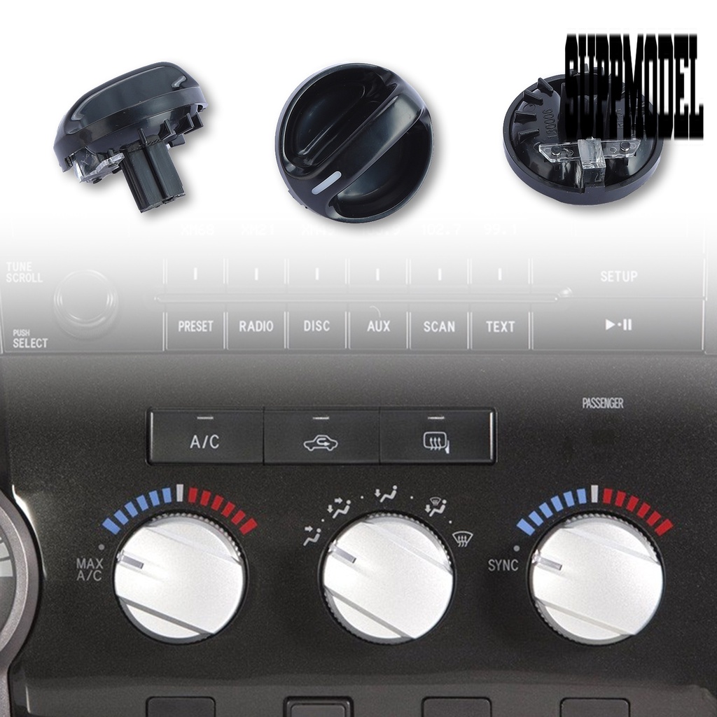 Suppmodelx &lt; 3Pcs Knob Saklar Ac Mobil TOYOTA Sturdy 55905-0C010