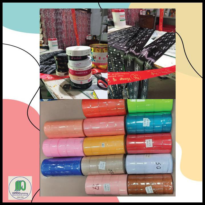 

Cetak Label Pita Bahan Grossgrain 2 Cm