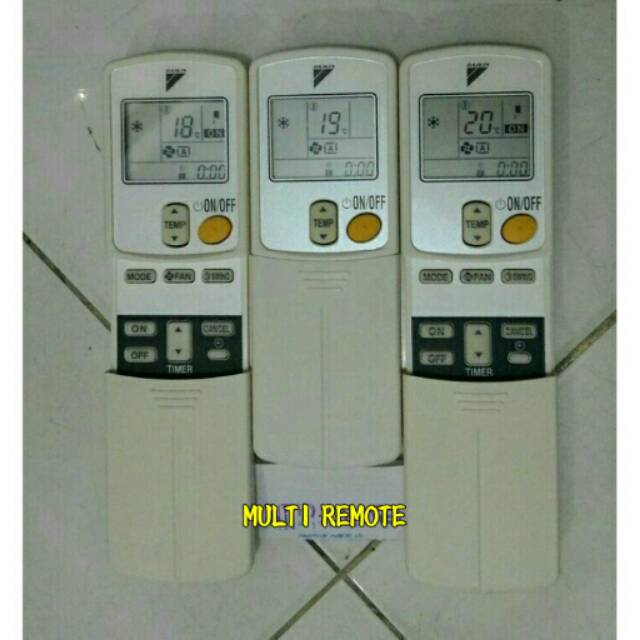 REMOTE/REMOTE AC DAIKIN ARC423A5 ORIGINAL/ASLI