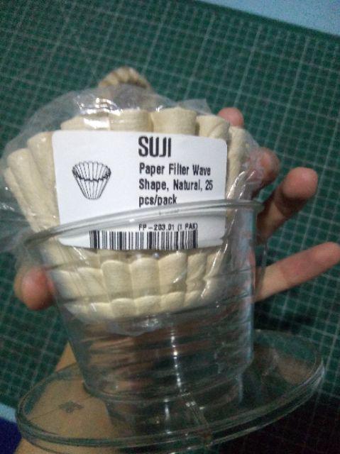 Suji Wave Dripper 155, Clear