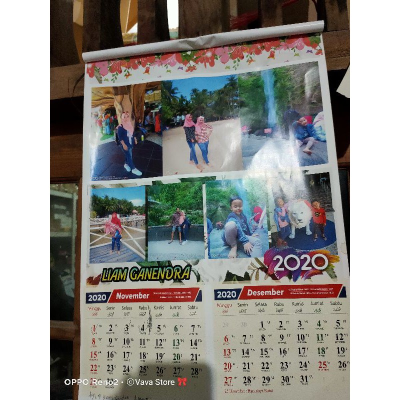

kalender foto 6 lembar