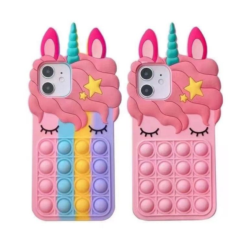 Case vivo  Y20 Y12s Y20i Y20s Y15s Y15A Y01 Casing Softcase POP IT UNICORN Terbaru