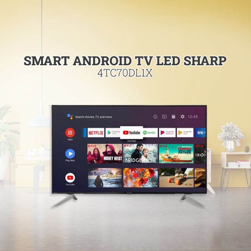 TV ANDROID SHARP 70inc 4T-C70dL1x