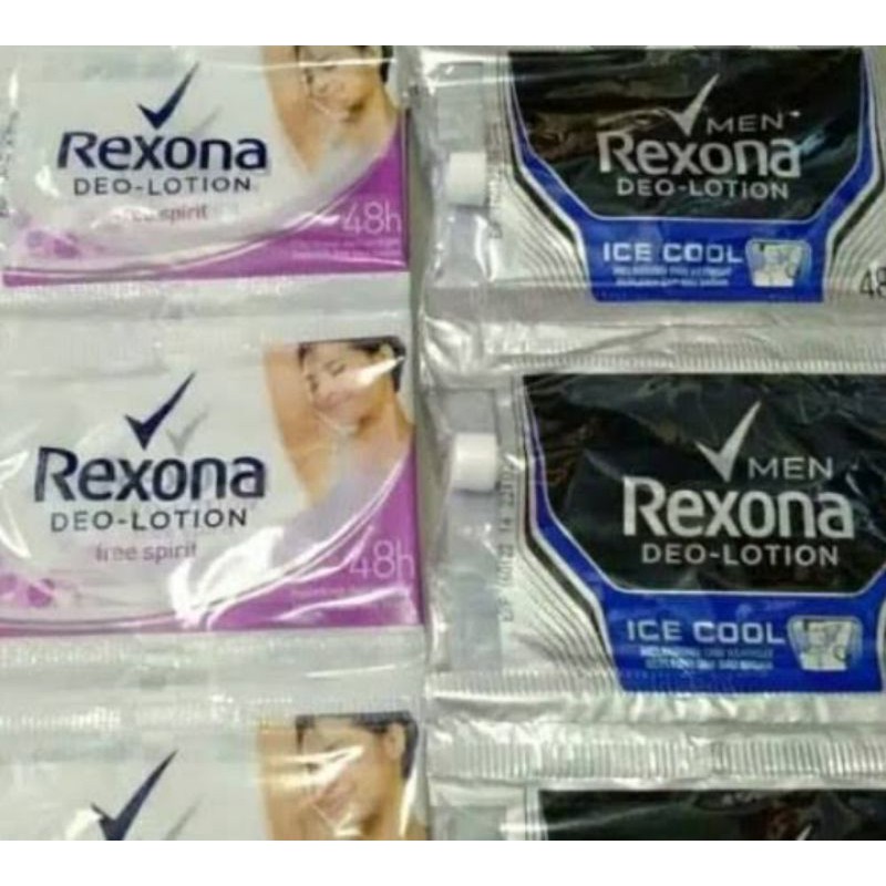 rexona deodorant sachet