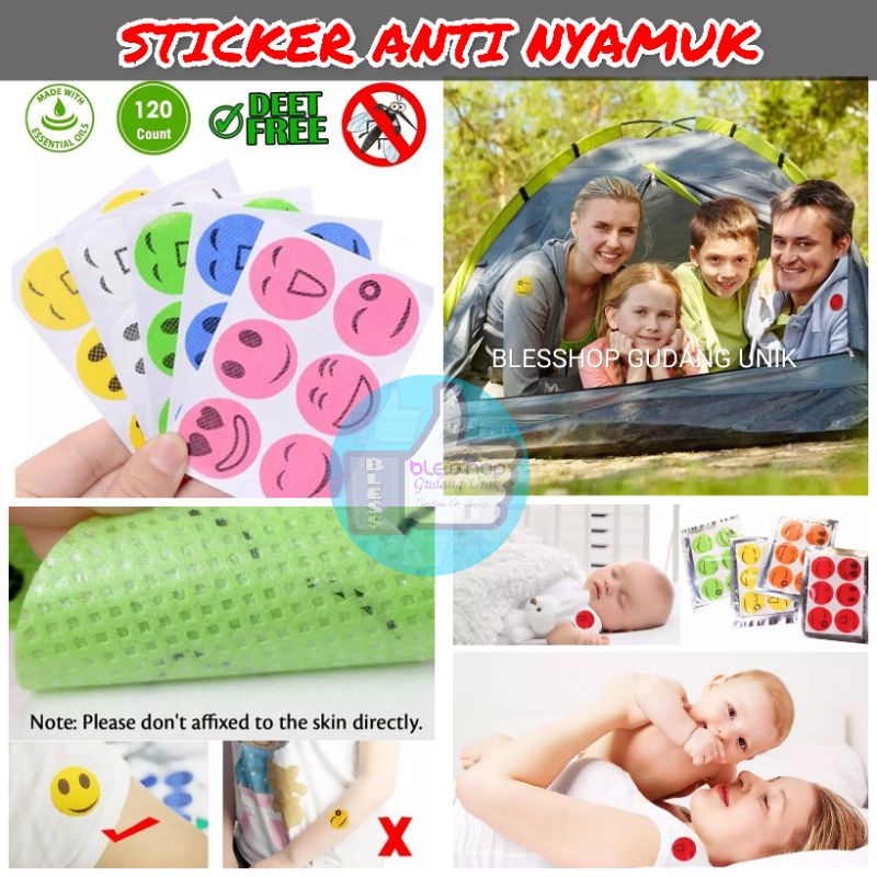 Sticker Anti Nyamuk Anak Bayi Stiker Nyamuk