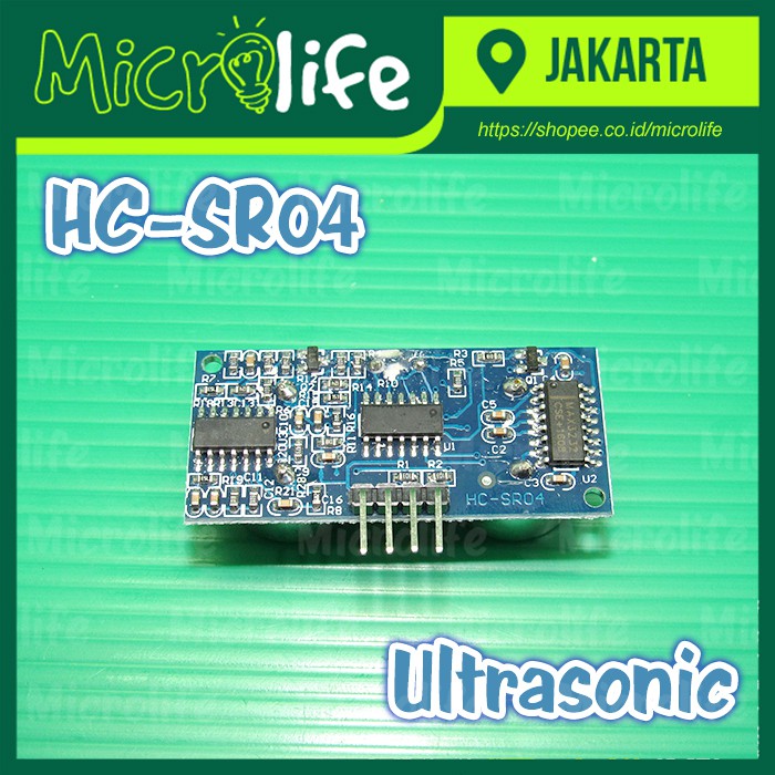 HC-SR04 Ultrasonic Modul Sensor Jarak