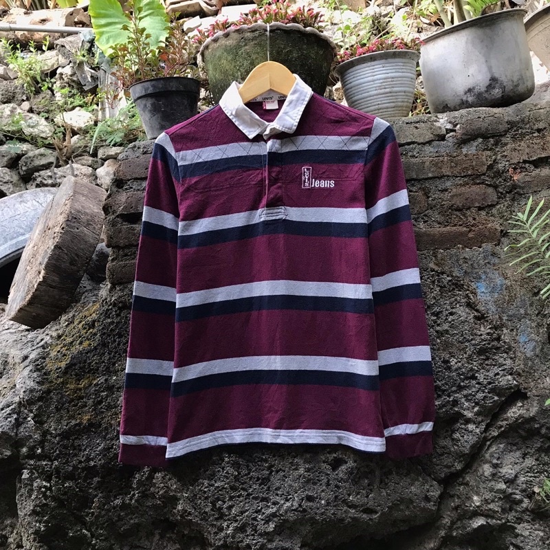 Polo Shirt Rugby Levis RedTab Size S Second Original
