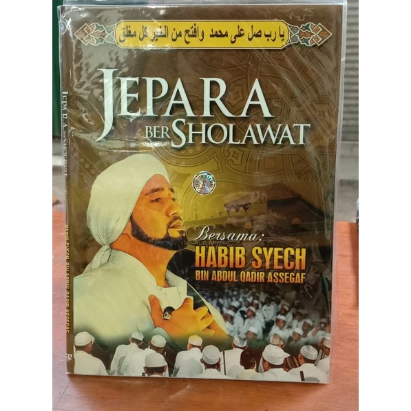 Kaset vcd original Jepara bersholawat bersama habib syech bin Abdul Qodir