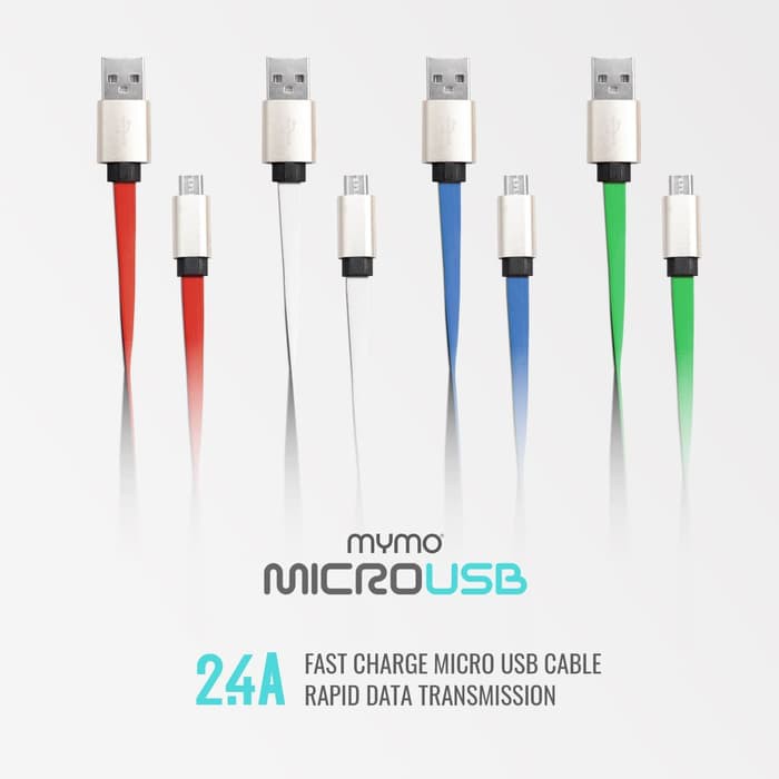 Kabel Data Fast Charging MYMO Micro USB 2.4A Quick Charge Data Cable Android Samsung Oppo Vivo