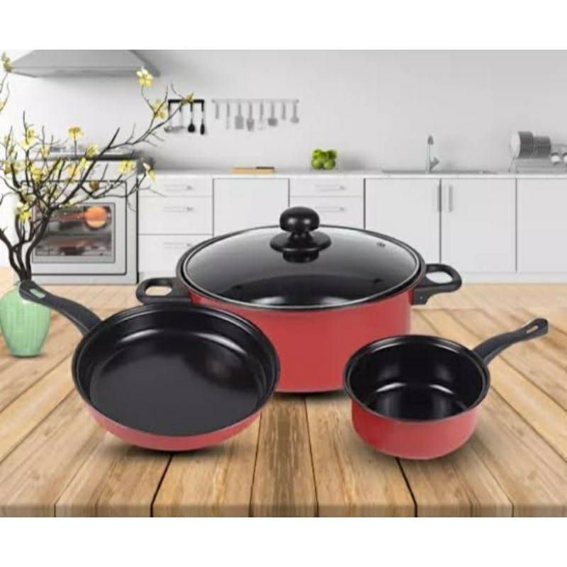 set panci teflon 3 pcs