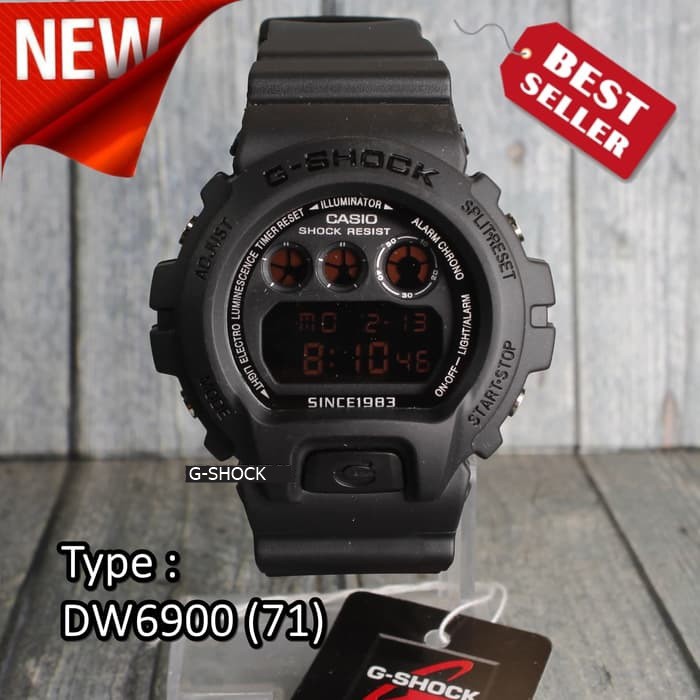 JAM TANGAN PRIA G-SHOCK CASIO DW 6900  PREMIUM / JAM TANGAN DIGITAL