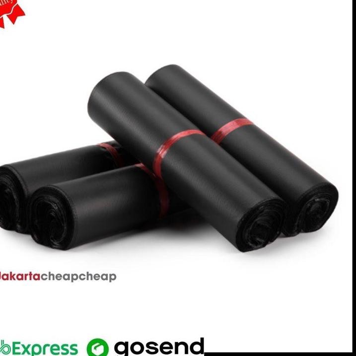 

JK0 Amplop Plastik Packing Polymailer Hitam 38x52 Ter Ready stock