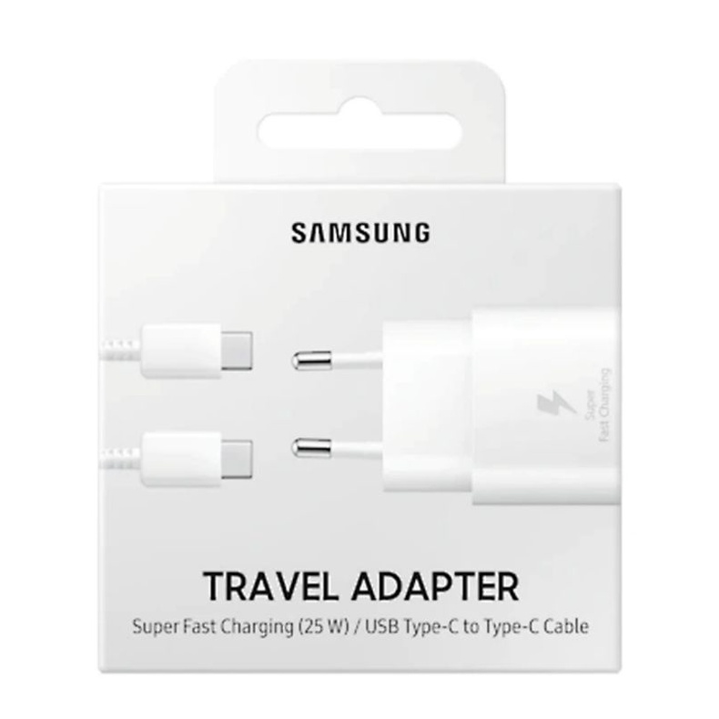 Charger Samsung 25W Original 100% Fast Charging USB C to USB C