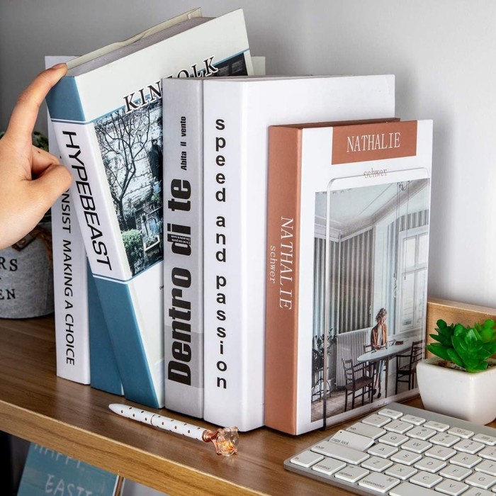 

BOOK STAND ACRYLIC 4MM GANJAL BUKU ACRYLIC PEMBATAS BUKU ACRYLIC