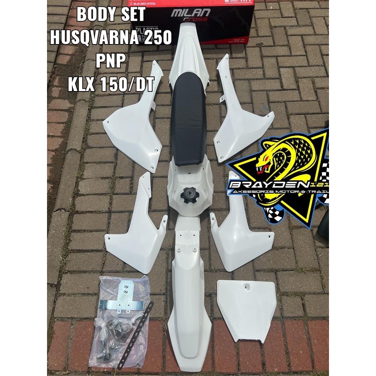 BODY SET KLX 150/BODY FULL SET KLX/BODY KOMPLIT KLX MODEL HUSQVARNA 250/BODY SET HUSQVARNA 250