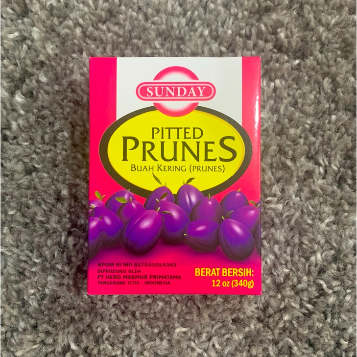 

Sunday Pitted Prunes / Buah Prunes Kering