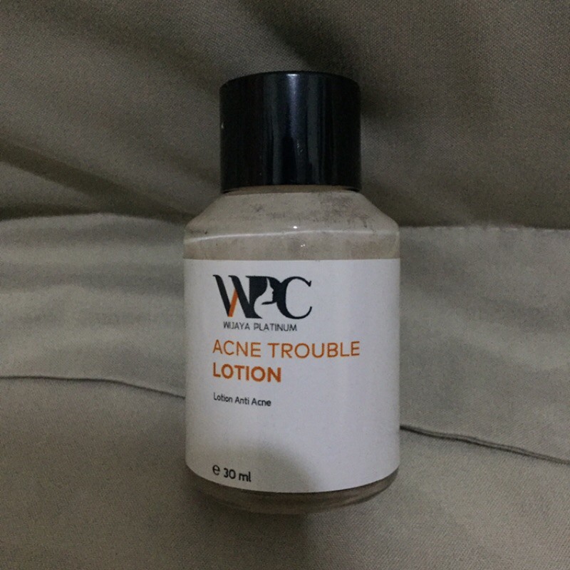 Acne Trouble Lotion Wijaya Platinum Preloved 30ml