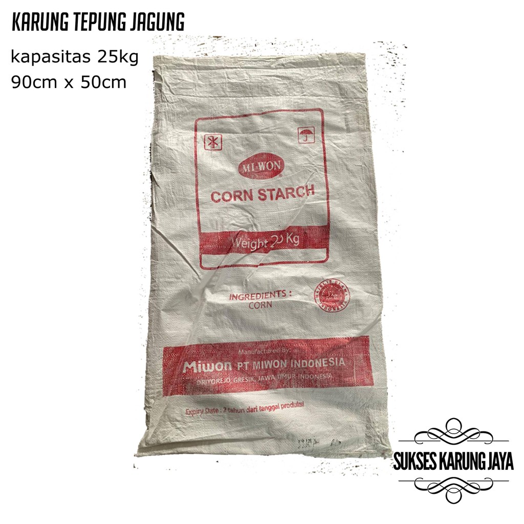 Jual Karung Bekas Tepung 25kg | Shopee Indonesia