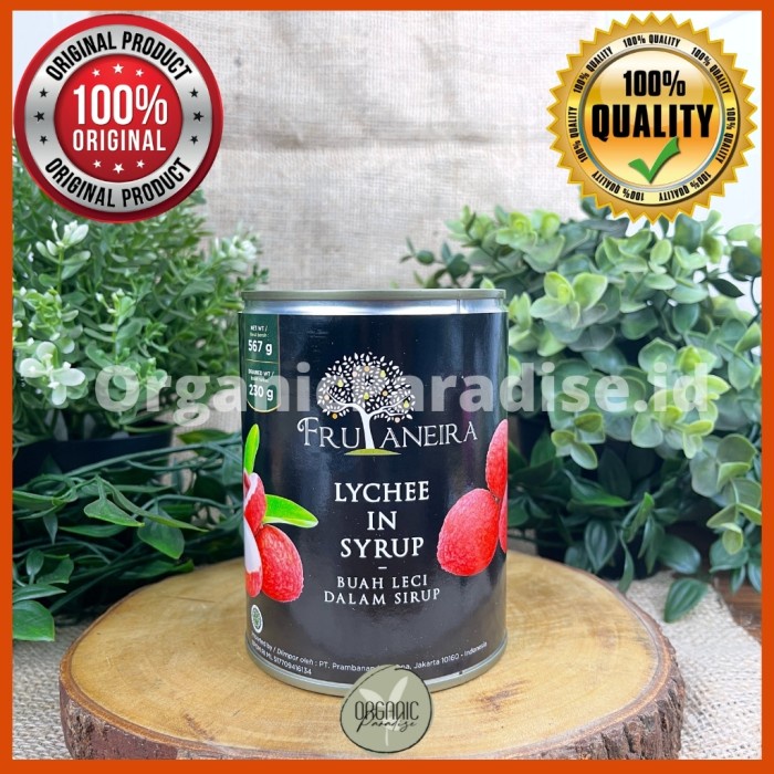 

Frutaneira Lychee In Syrup 565 gram / Lychee Syrup 565 gram