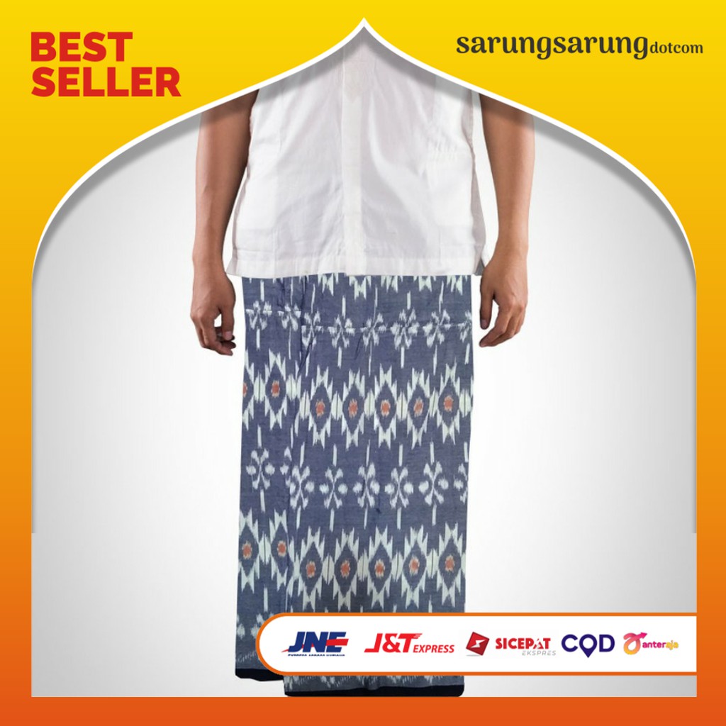 Sarung Tenun Goyor Pria Botol Al Hamra  Gloyor Botolan  ATBM
