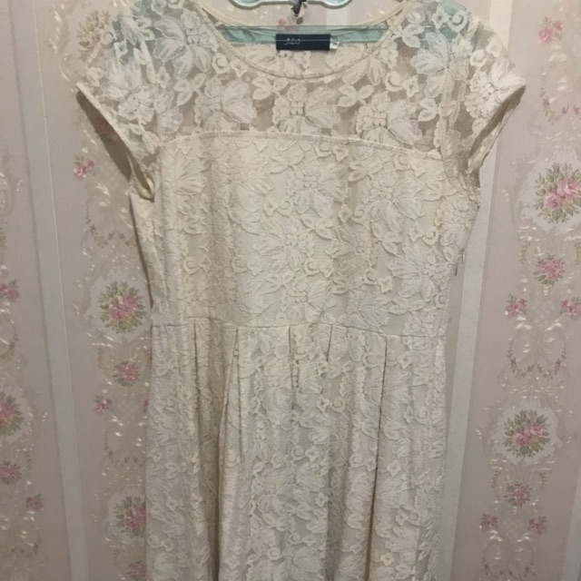 Mini dress, brokat dress, broken white dress jumbo bigsize brukat baju pesta mini maxi midi lace
