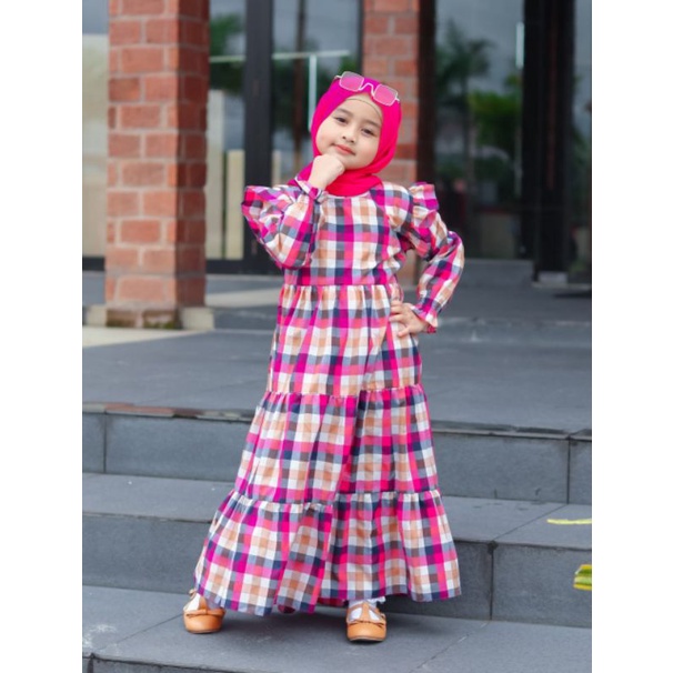 Gamis Anak Zahira Series by Una fashion