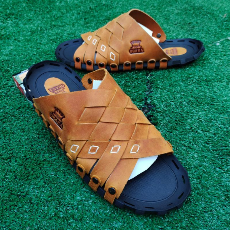 Sandal Pria Kulit Asli Terbaru