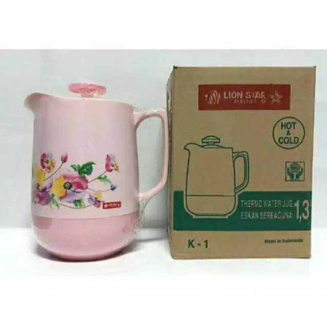 Teko Eska Lion Star 1,3 Liter Plastik Aman