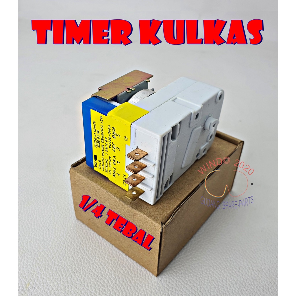 TIMER KULKAS SAPORO | TIMER KULKAS SAMSUNG | TIMER DEFROST TD-20C | TIMER KULKAS 1-4 TEBAL