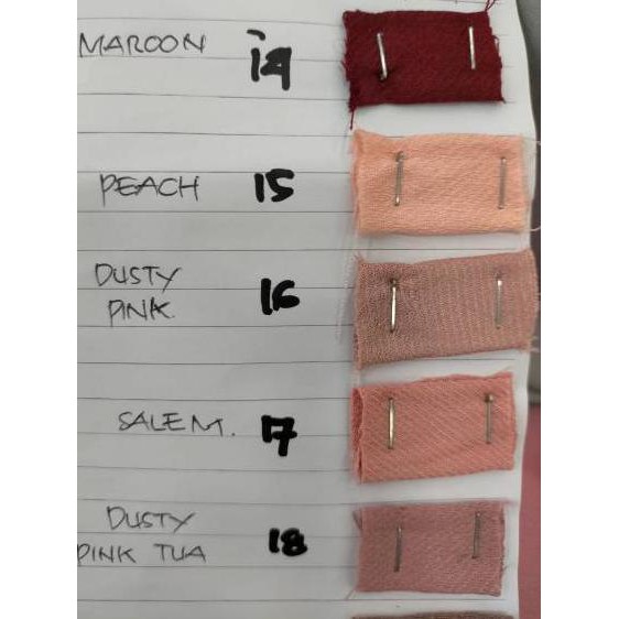 

(Terbaik) Kain Torry Burch (PILIHAN WARNA TULIS DI NOTE/CHAT) ♦♥