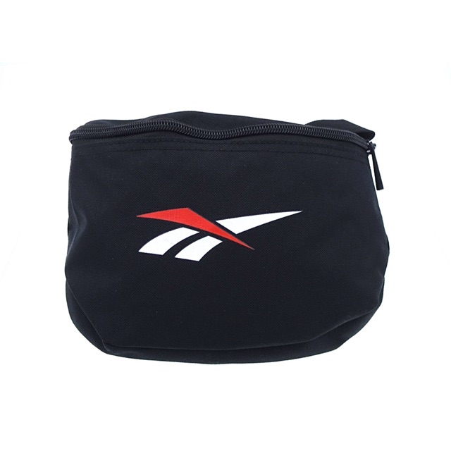 ORIGINAL. TAS REEBOK WAIST BAG. TAS PINGGANG. UB-WB901A. BLACK/HITAM.