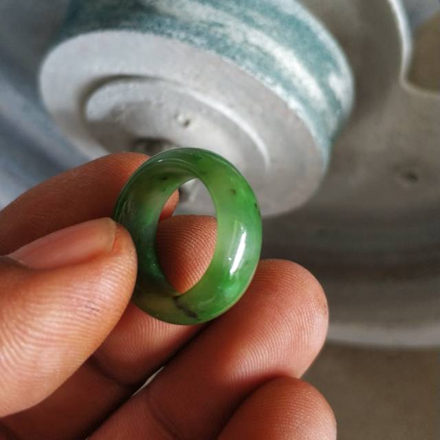 CINCIN RING GIOK ACEH - NEPHRITE JADE