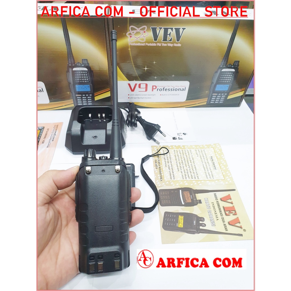 HT VEV-V9 / VEV V9 / V 9 UHF 400-480 MHZ BERGARANSI RESMI