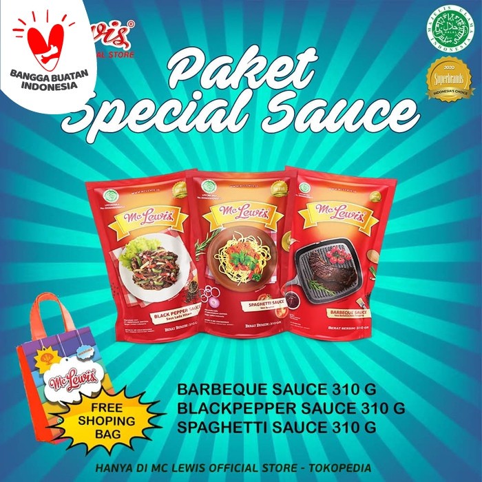 

Terbaru Paket - Barbeque Sauce - Blackpepper Sauce - Spaghetti Bolognese Sauce Berkualitas