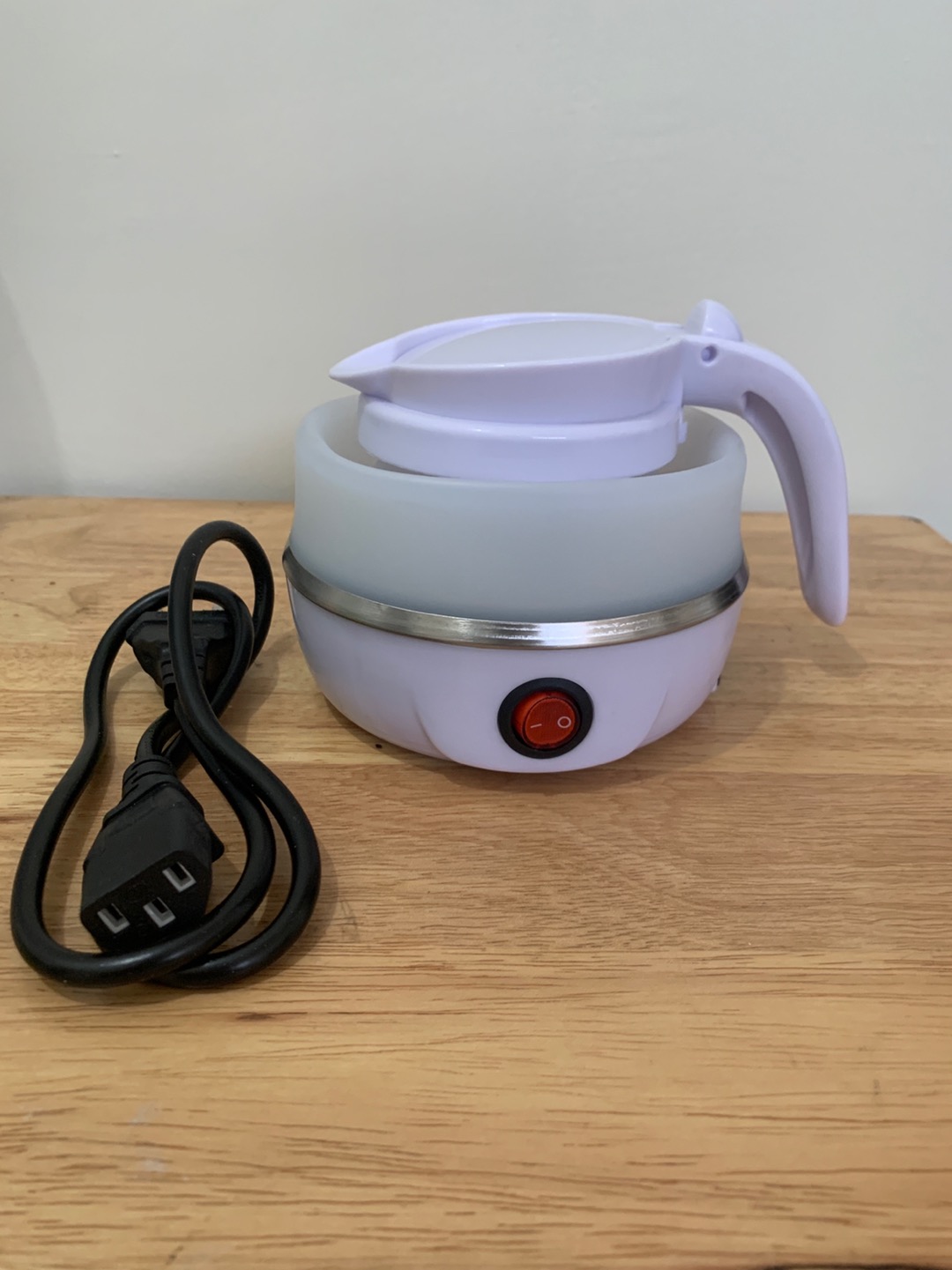 Teko Lipat Elektrik Portable Travel Folding Electric Kettle