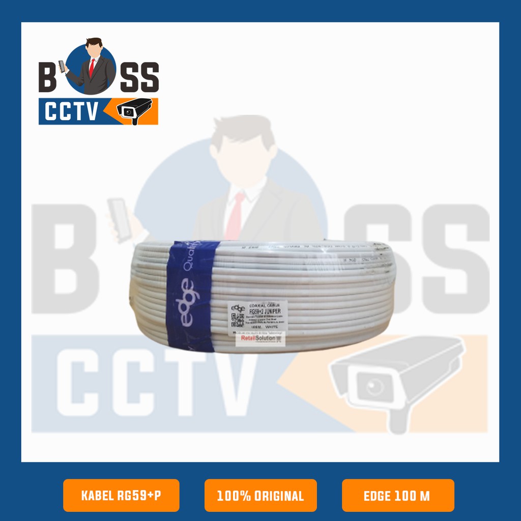 KABEL EDGE RG59+P 100 Meter / KABEL RG59+P