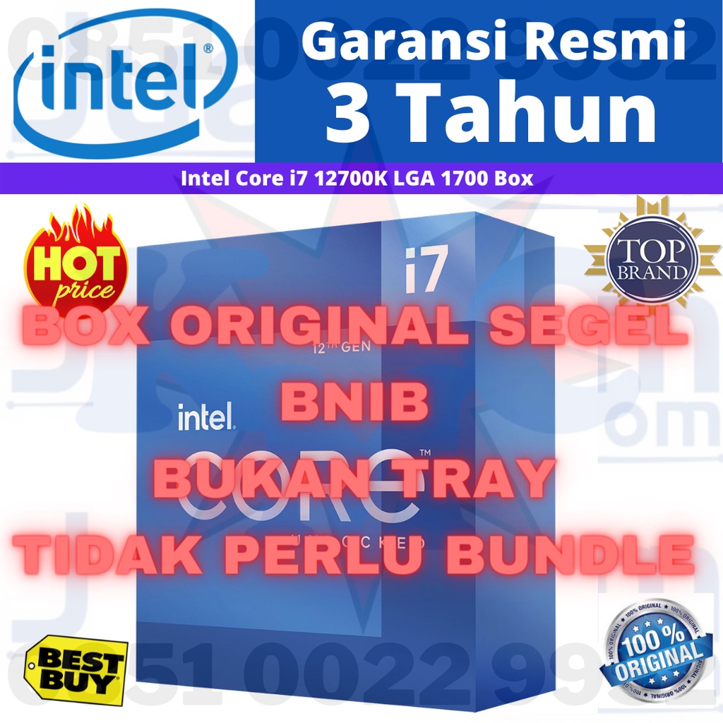 Intel Core i7 12700K LGA 1700 Box
