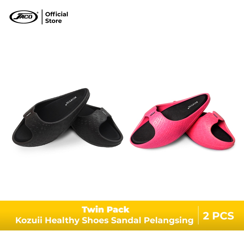 BUY 1 GET 1 - Jaco Healthy Shoes Sandal Pelangsing &amp; Terapi Sandal Kesehatan Wanita